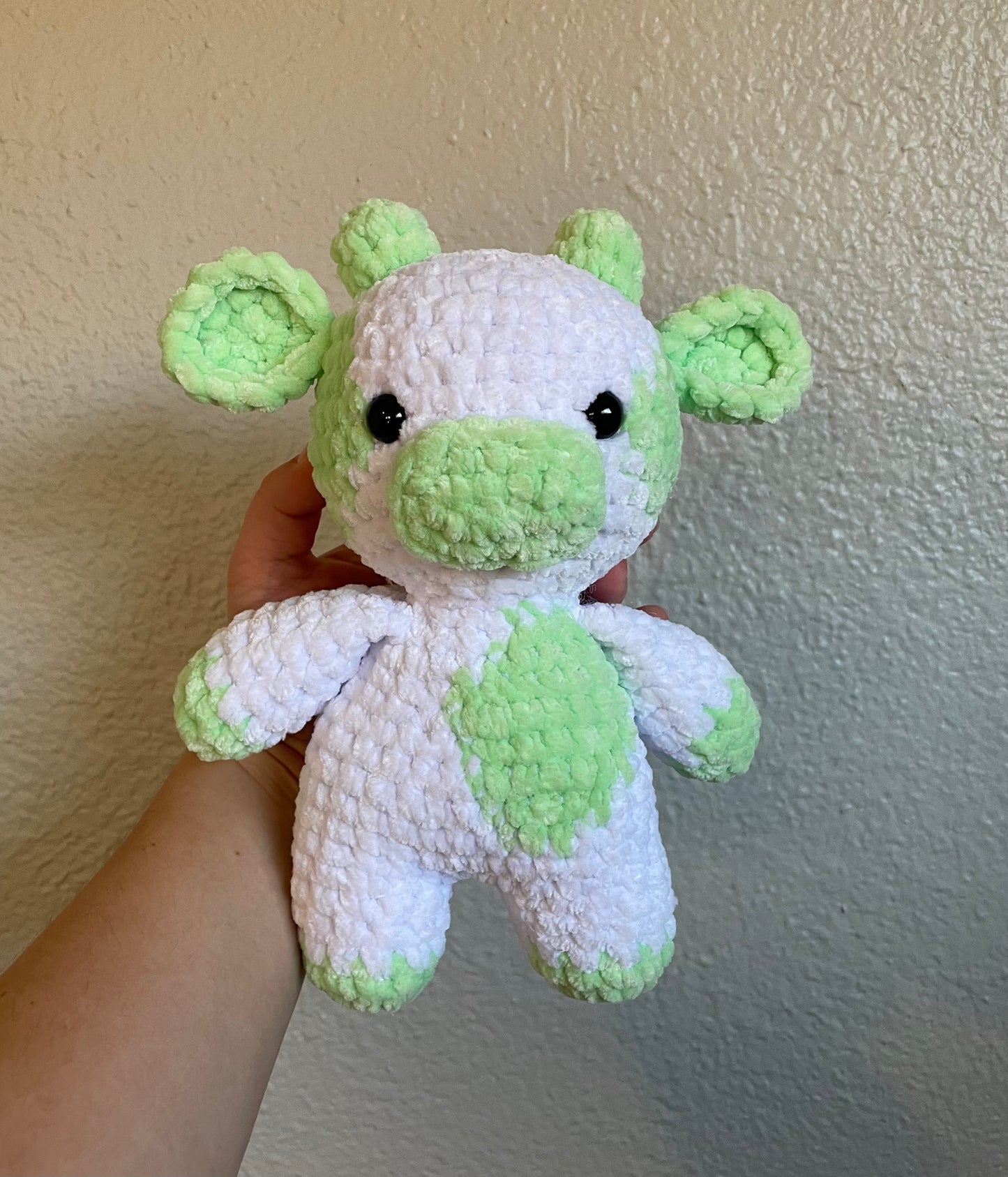 Colorful Crochet Cows