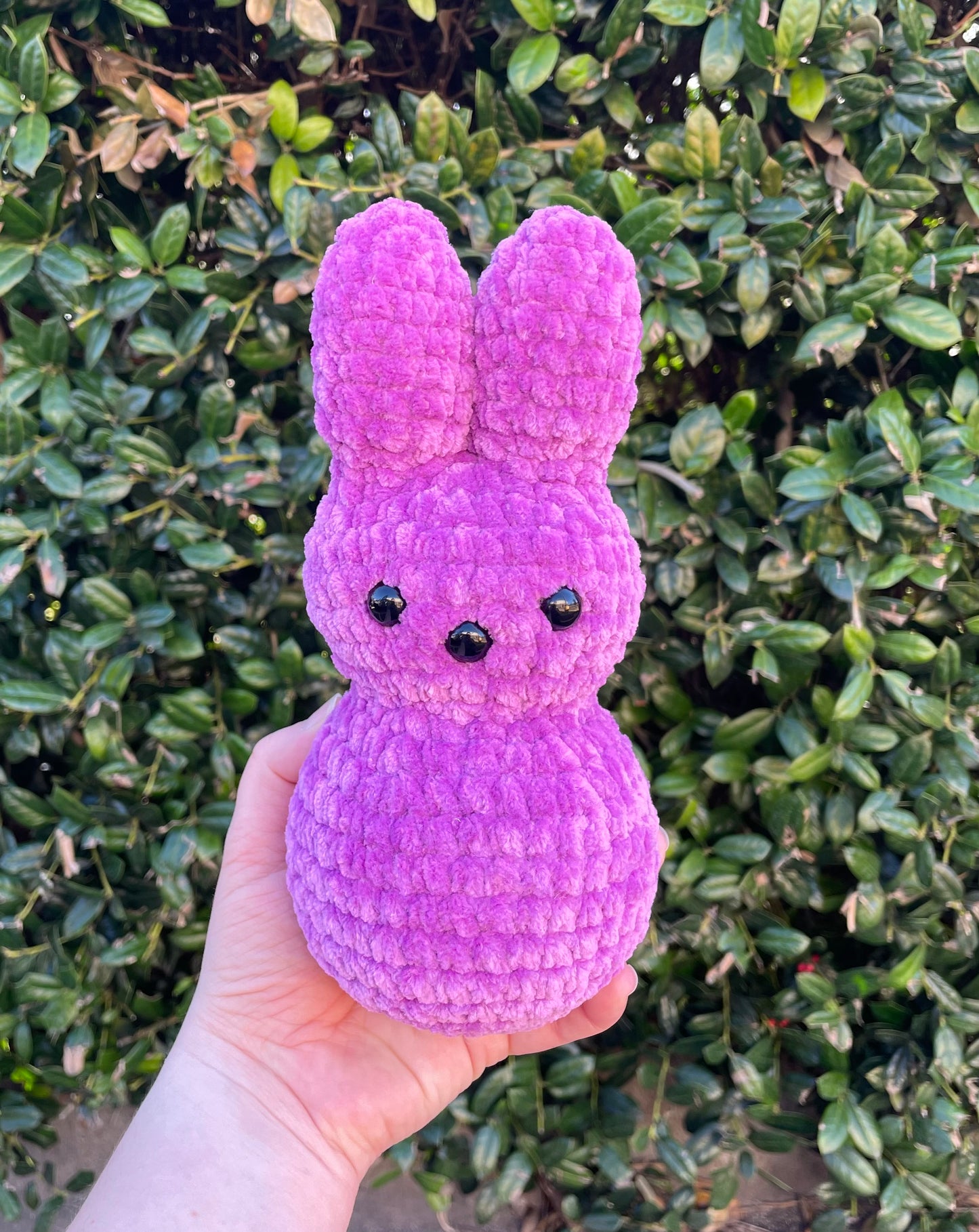 Colorful Crochet Bunny