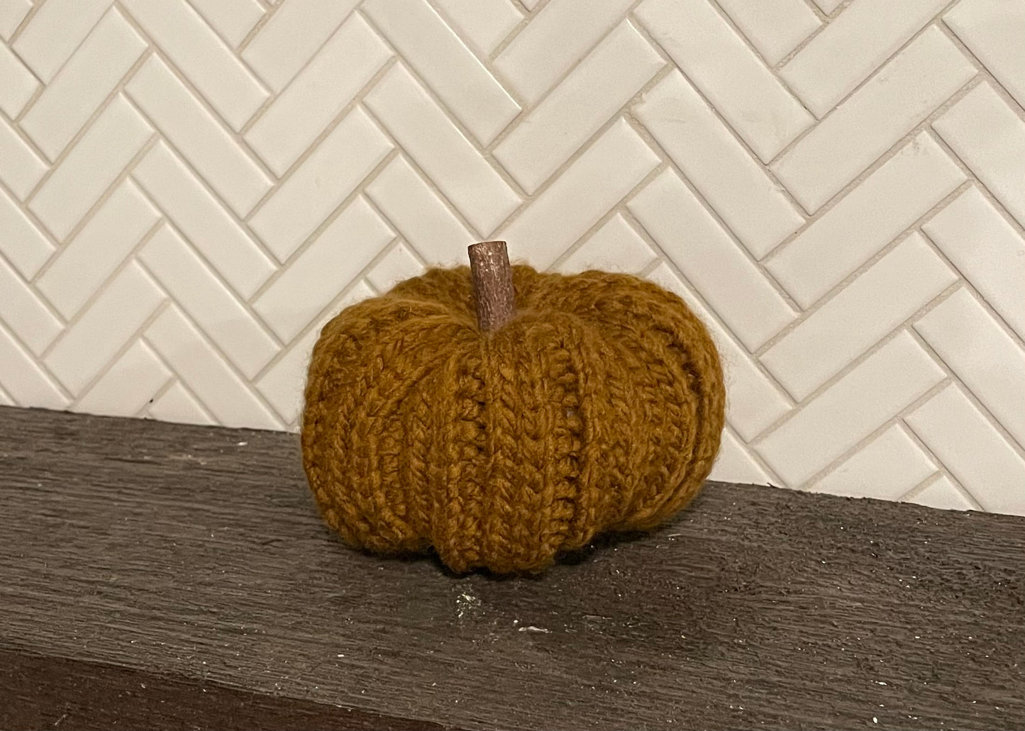 Crochet Wool Pumpkins