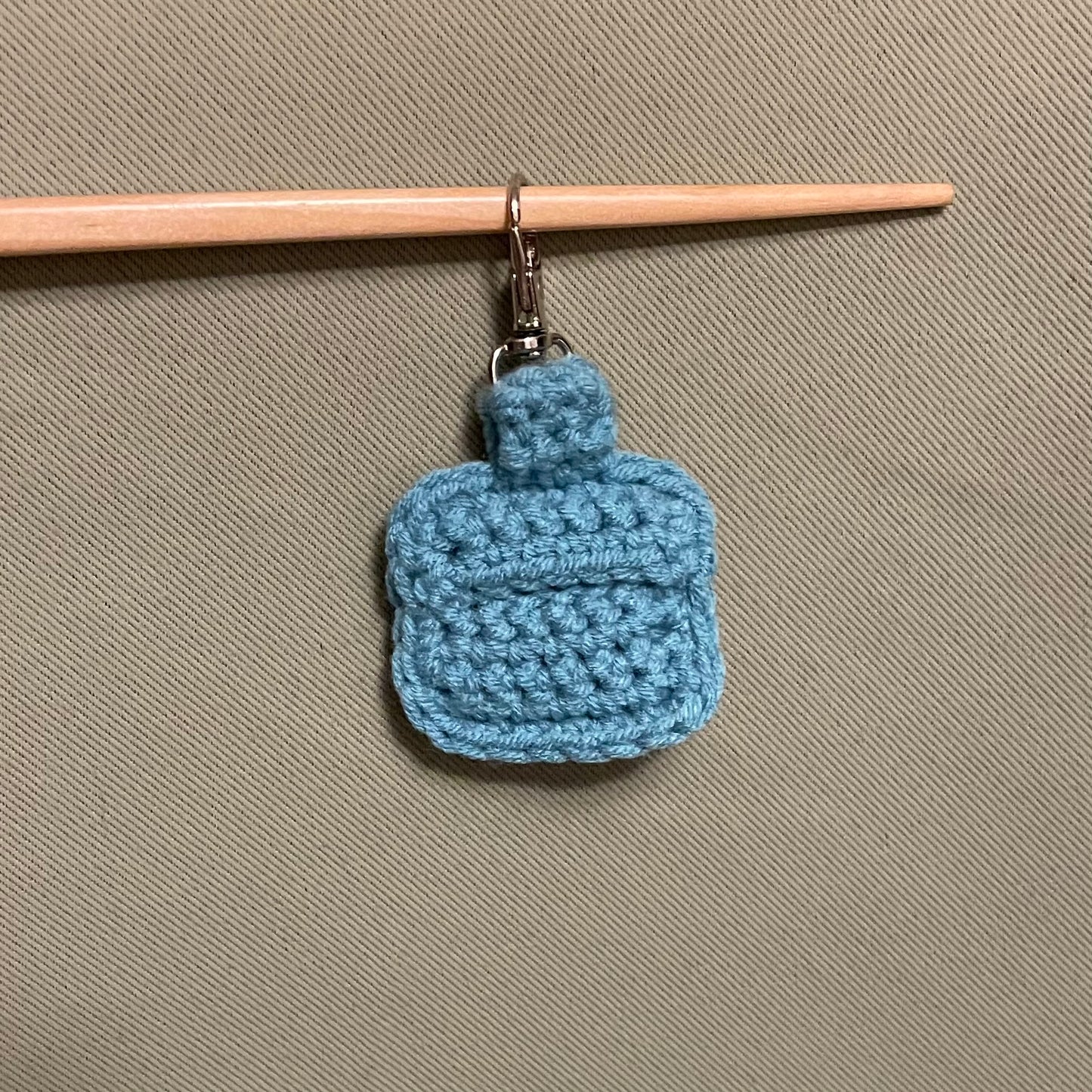 Crochet Aldi Quarter Holder Key Chain