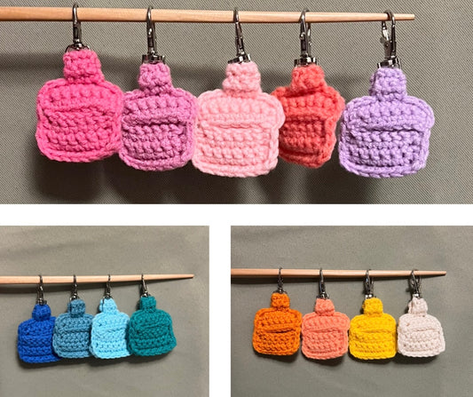 Crochet Aldi Quarter Holder Key Chain