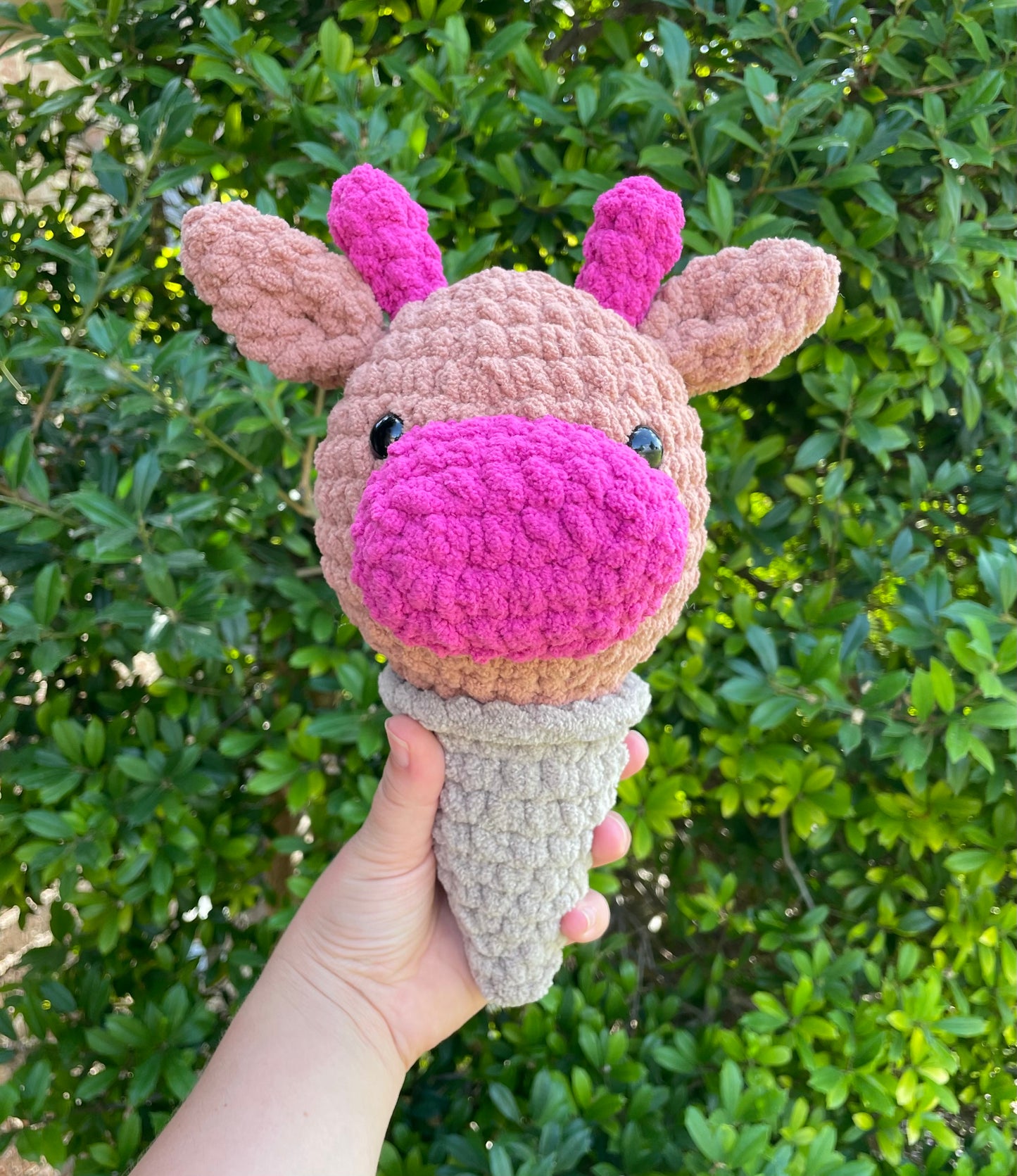 Crochet Ice Cream Cows