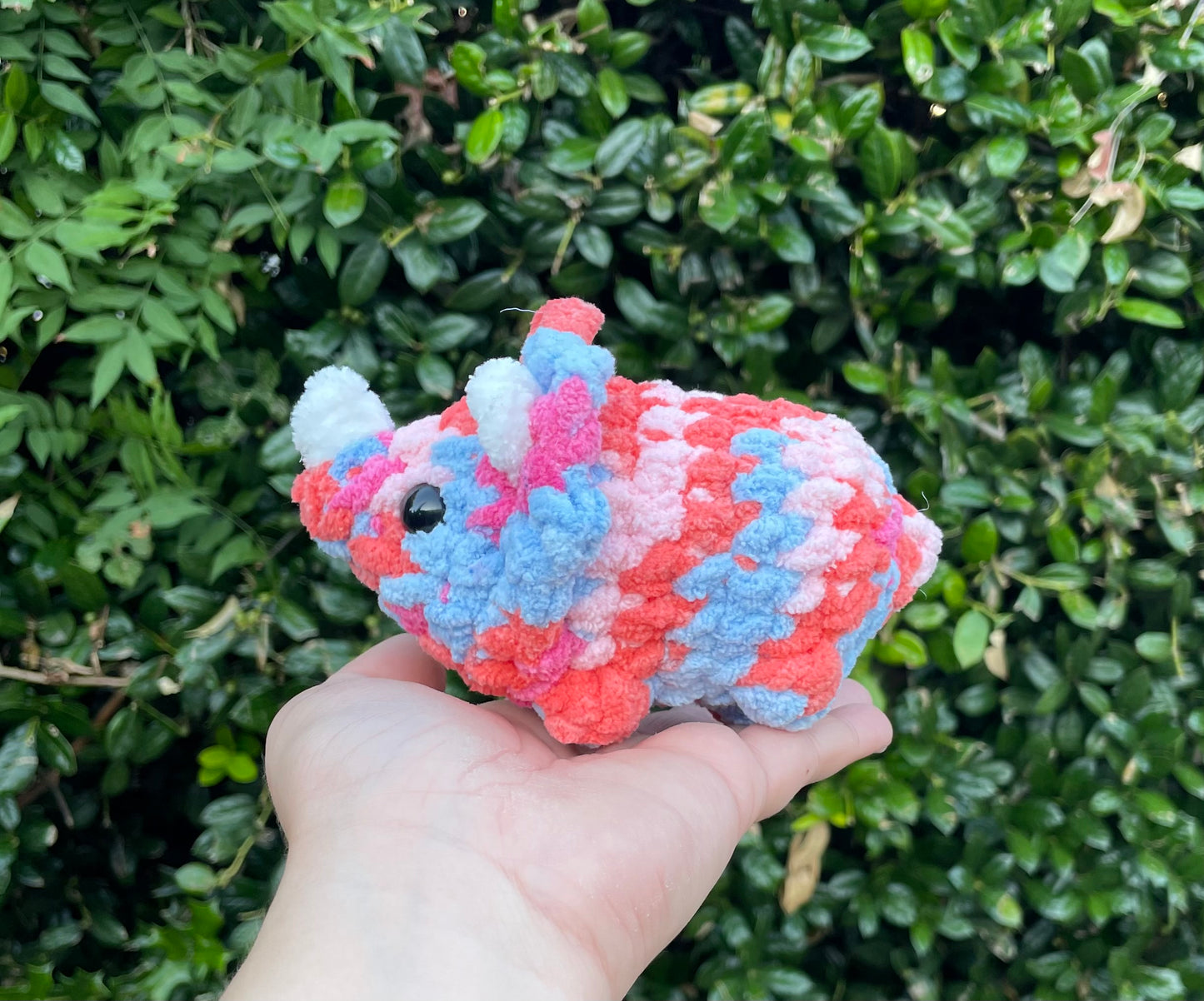 Crochet Triceratops