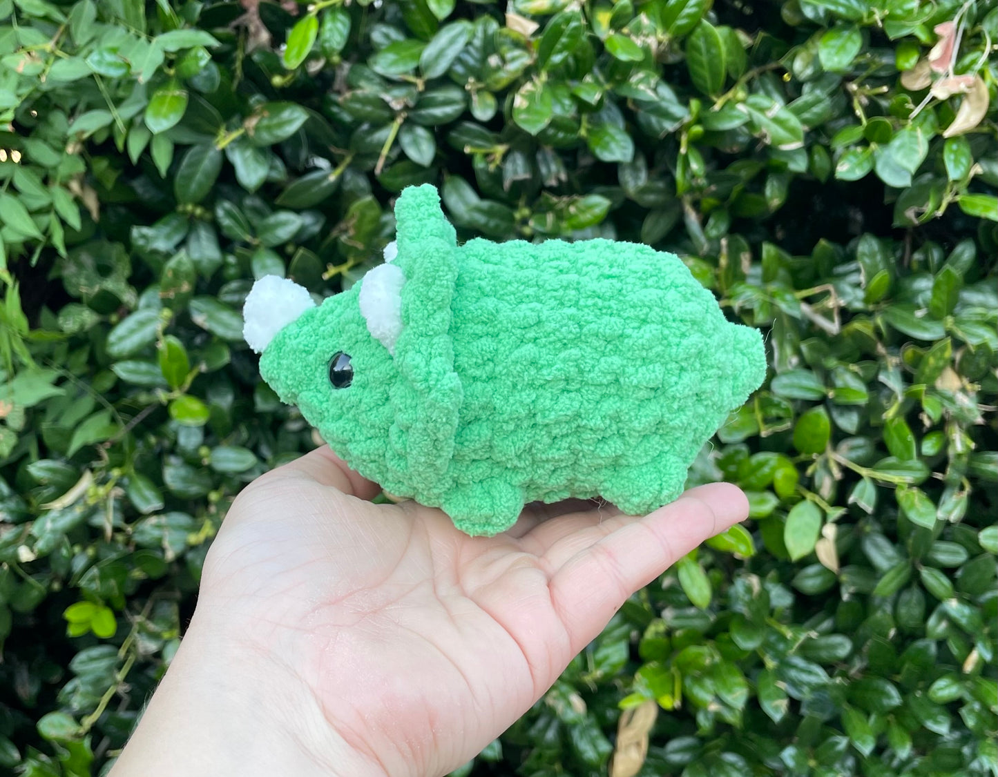 Crochet Triceratops