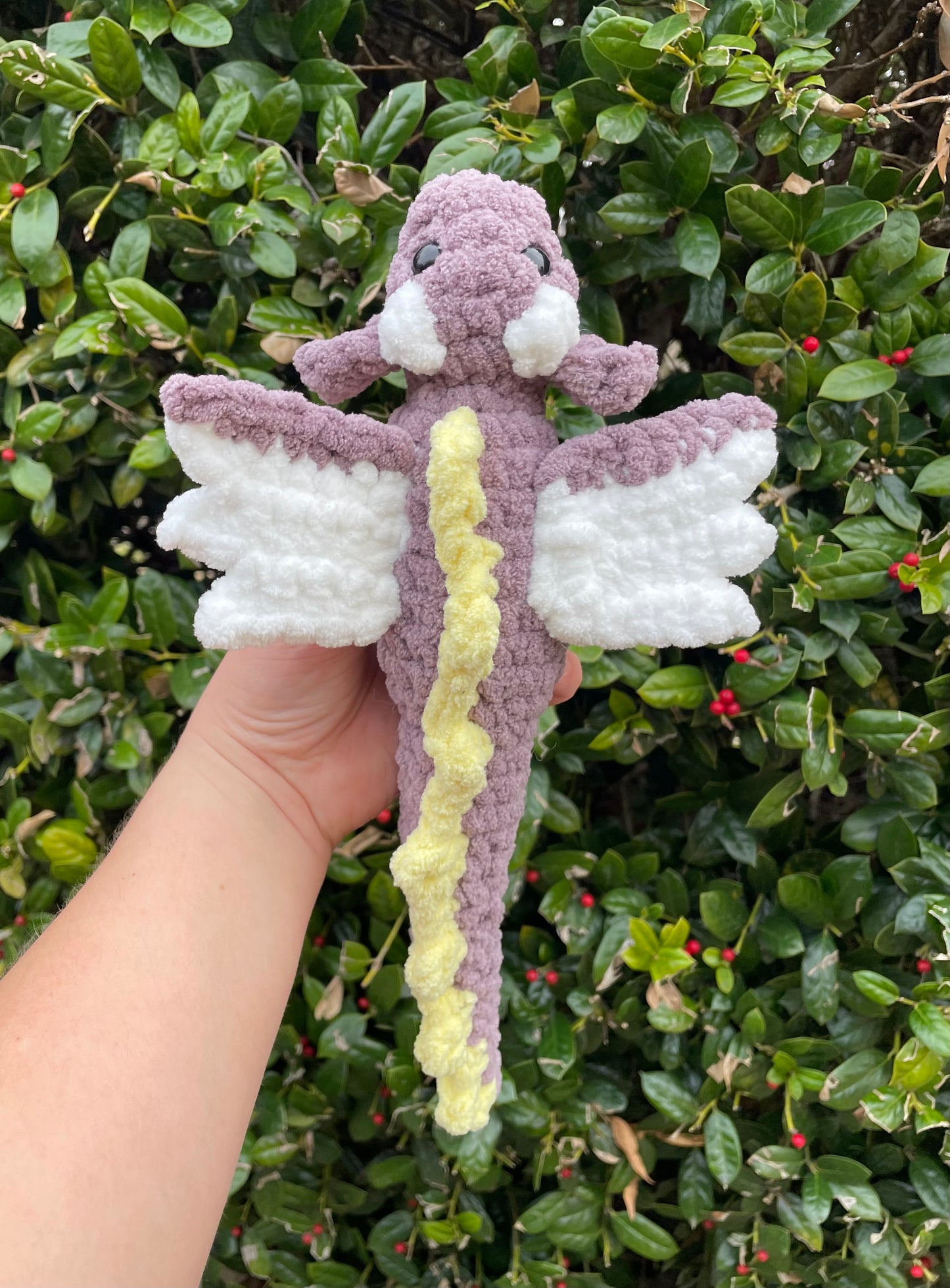 Crochet dragon