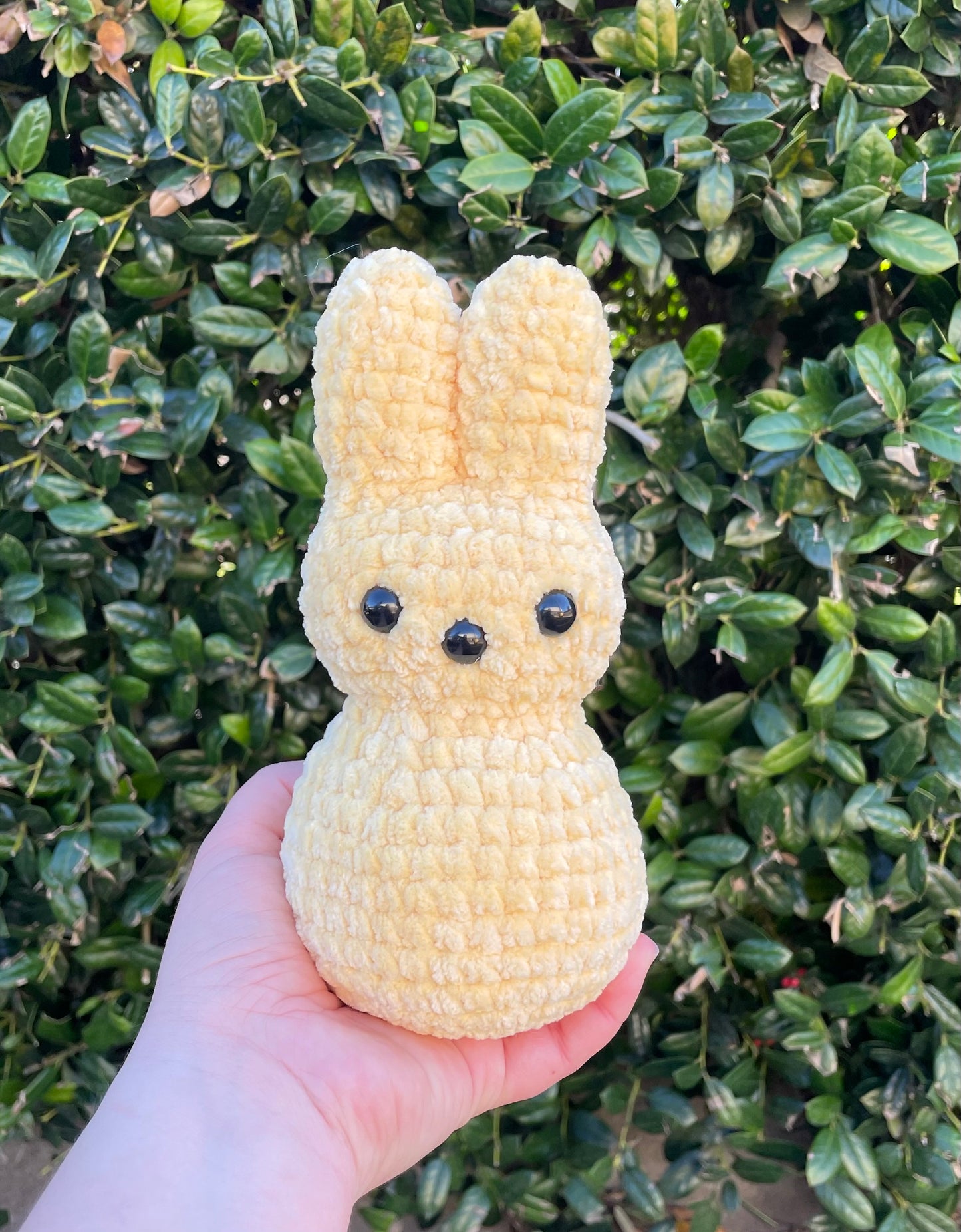 Colorful Crochet Bunny