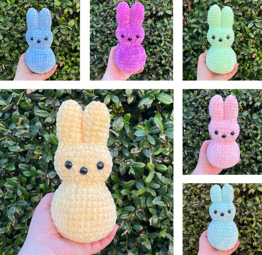 Colorful Crochet Bunny