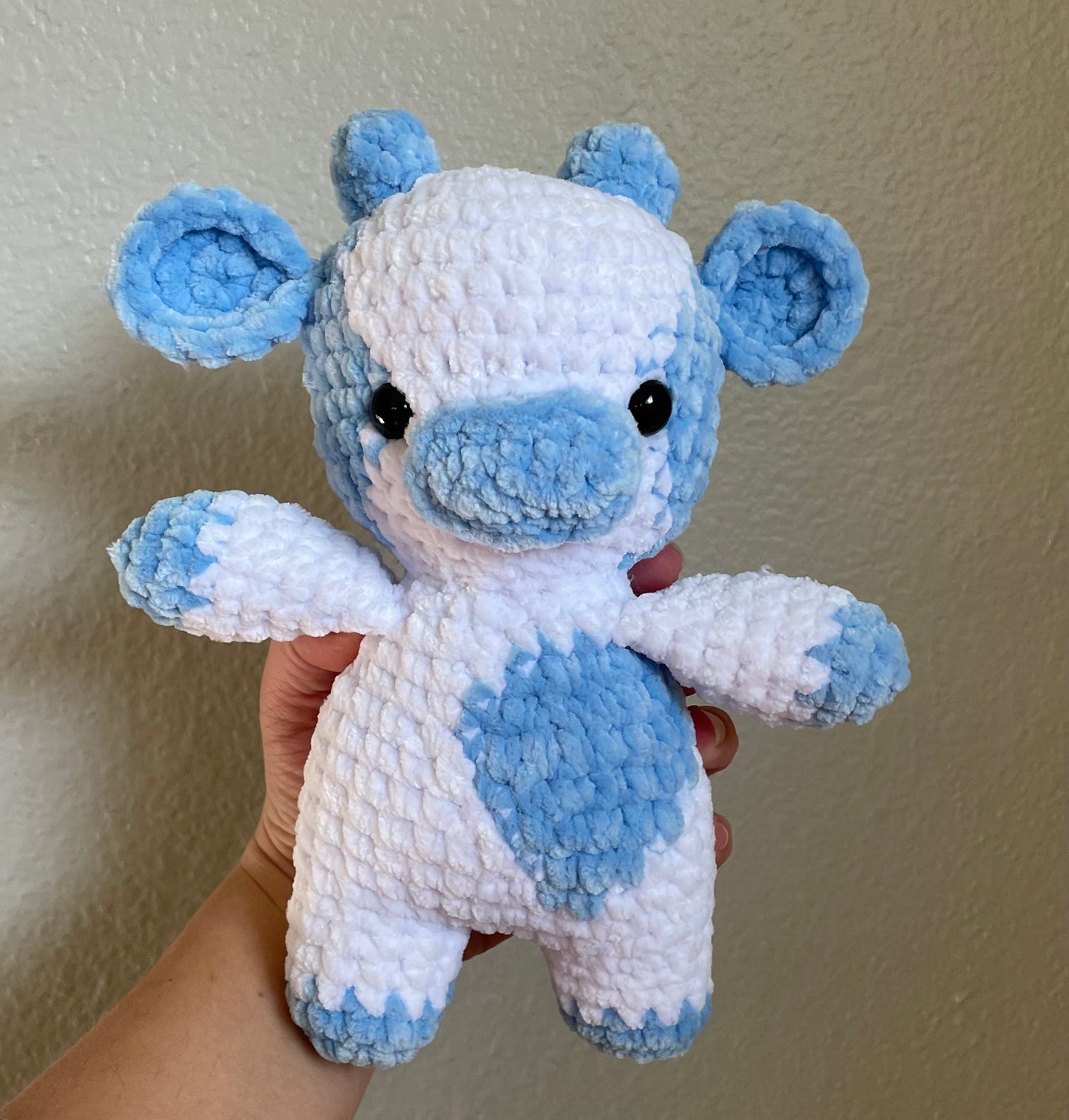 Colorful Crochet Cows