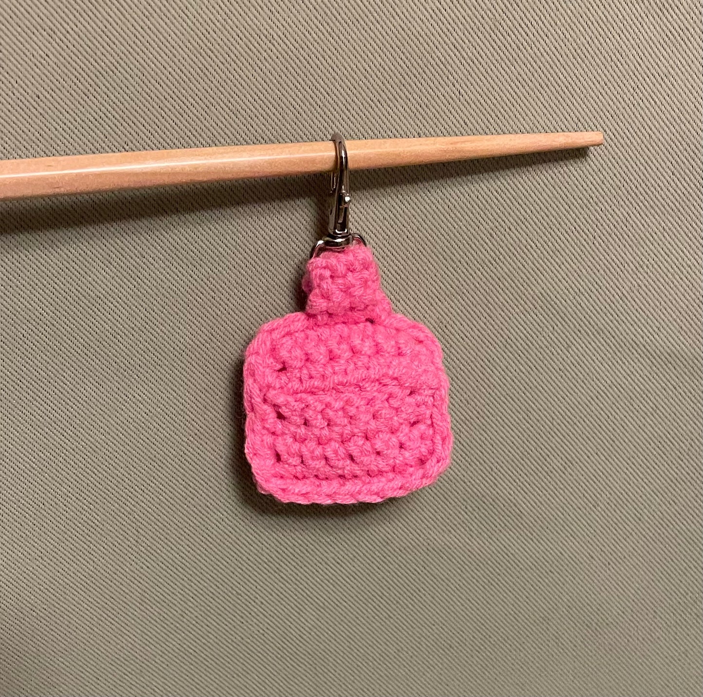 Crochet Aldi Quarter Holder Key Chain