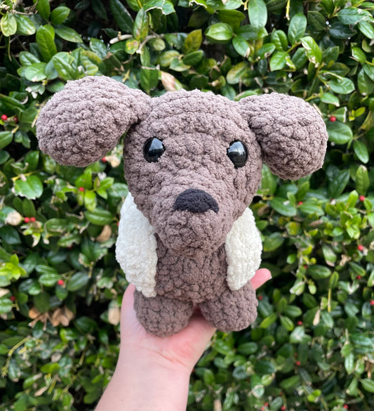 Crochet Hot Dog weenie dog