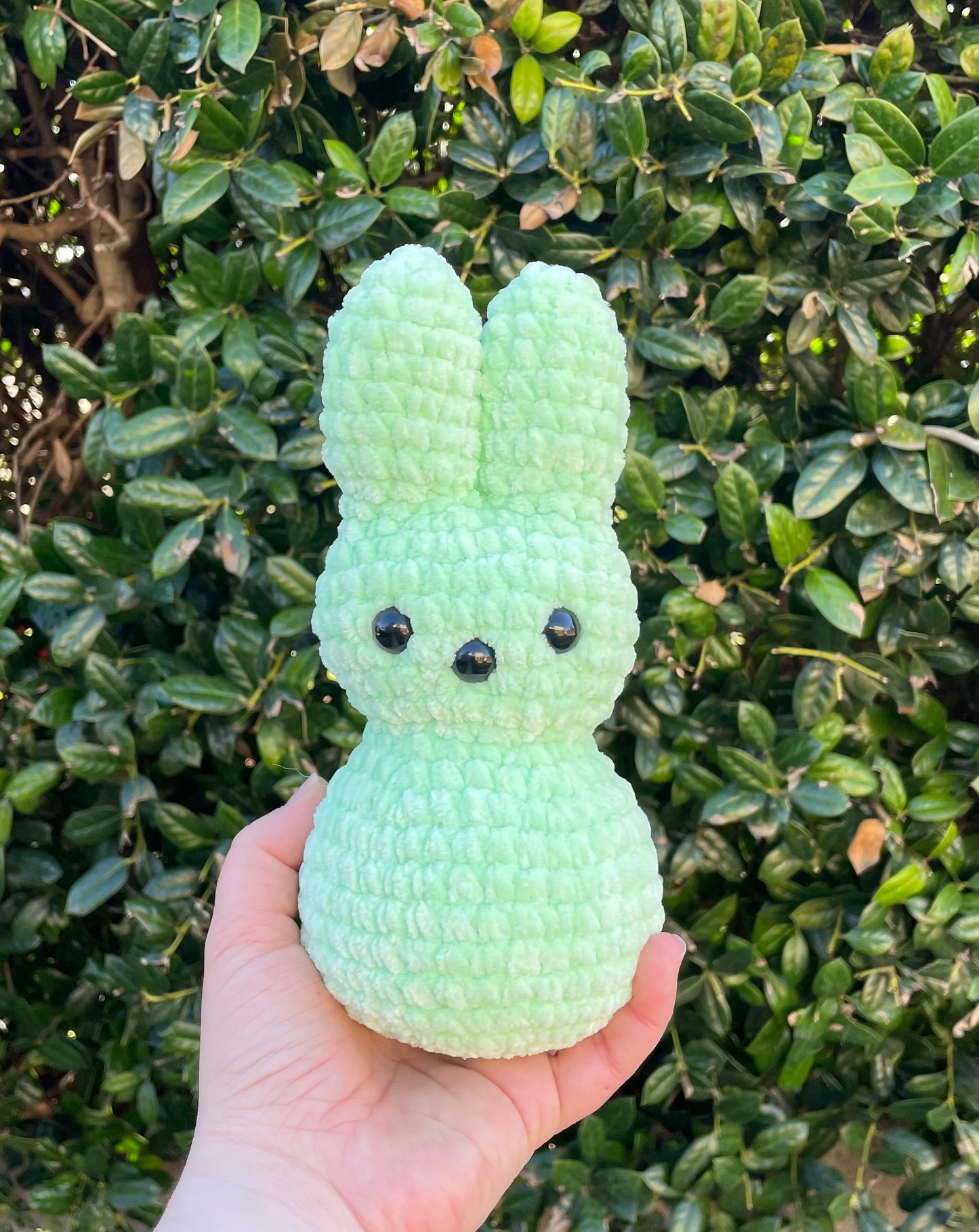 Colorful Crochet Bunny